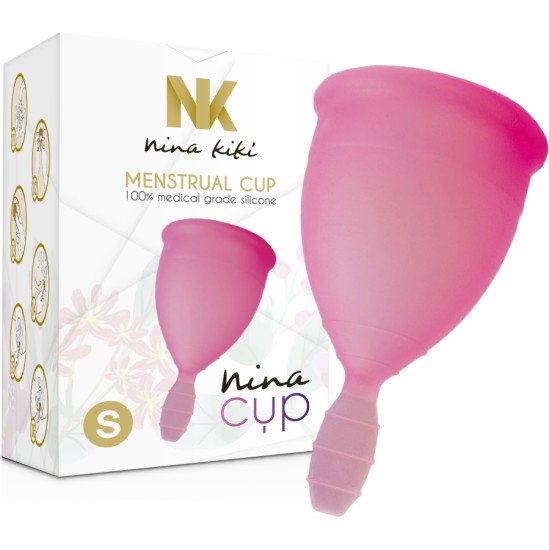 Nina Kik&iacute; MENSTRUAL CUP PINK - SIZE S