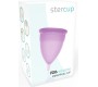Stercup FDA SILICONE MENSTRUAL CUP VIOLET - SIZE S