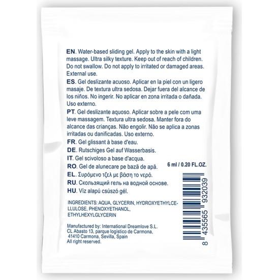 Waterfeel NEUTRAL WATER-BASED SLIDING GEL 6 ML