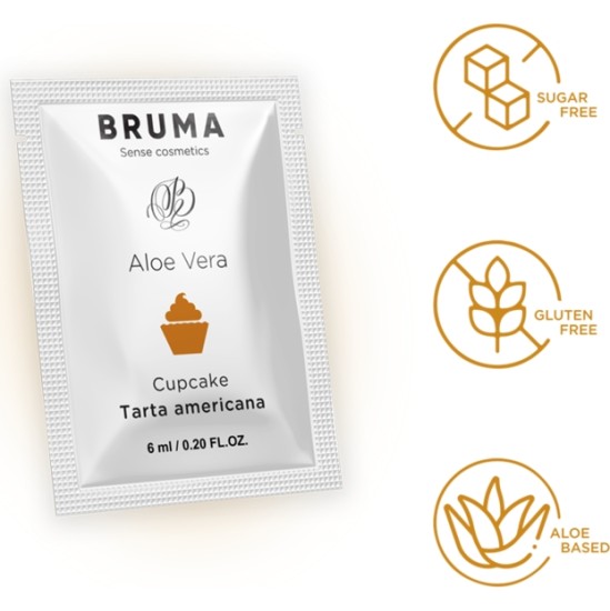 Bruma ALOE VERA SLIDING GEL CUPCAKE FLAVOR 6 ML