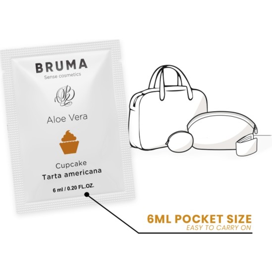 Bruma ALOE VERA SLIDING GEL CUPCAKE FLAVOR 6 ML