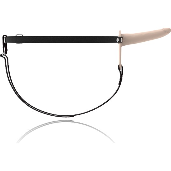 Fetish Submissive Harness FLESH SILICONE 15 CM