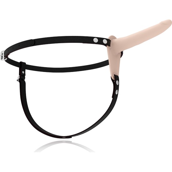 Fetish Submissive Harness FLESH SILICONE 15 CM