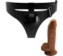 Pretty Love HARNESS BRIEFS UNIVERSAL HARNESS WITH DILDO MICHEAL 20 CM BLACK