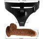Pretty Love HARNESS BRIEFS UNIVERSAL HARNESS WITH DILDO MICHEAL 20 CM BLACK