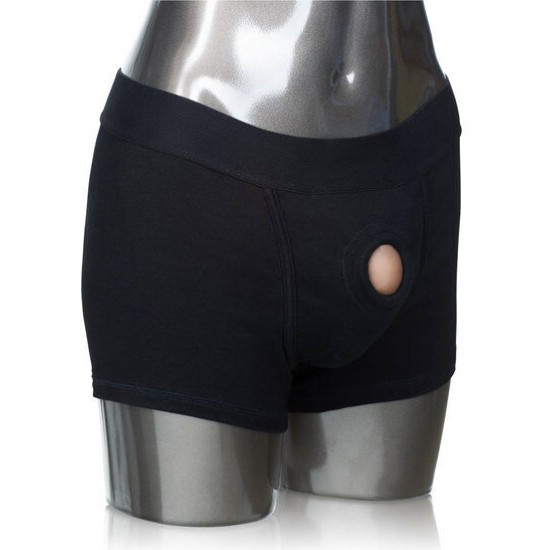 Calexotics PACKER GEAR BOXER BRIEF HARNESS M/L