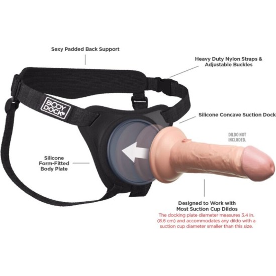 Pipedreams BODY DOCK ELITE HARNESS