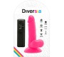 Diversia FLEXIBLE VIBRATING DILDO PINK 17 CM -O- 3.3 CM