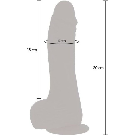 Get Real UP&DOWN ROTATING VIBR DILDO SKIN