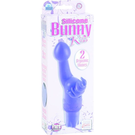 Calexotics KISS SILICONE BUNNY KISS PURPLE