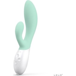 Lelo INA 3 GREEN RABBIT VIBRATOR LUXURY SEAWEED