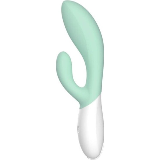 Lelo INA 3 GREEN RABBIT VIBRATOR LUXURY SEAWEED