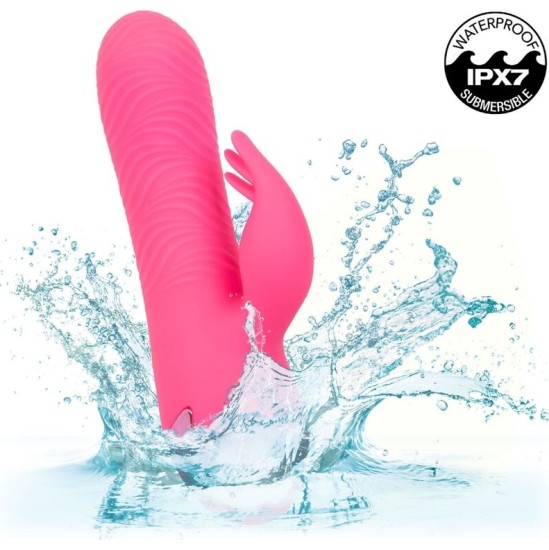 Calexotics SACRAMENTO SWEETIE VIBRATOR RABBIT PINK BY CALIFORNIA DREAMING