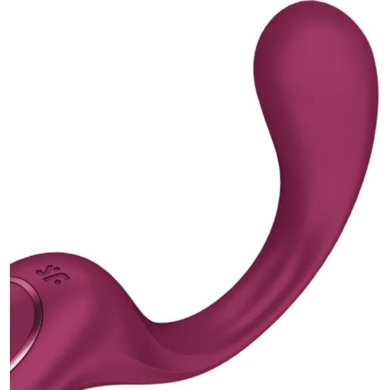 Satisfyer Vibrator SATISFYER - G FOR GODDESS 2 RABBIT VIBRATOR BOTTLE BORDEAUX