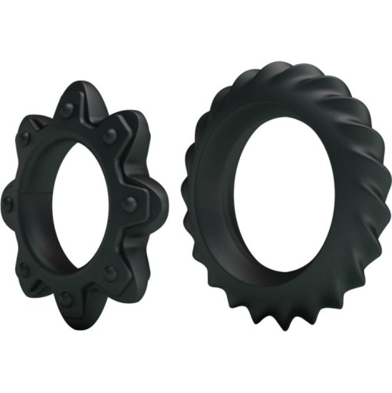 Baile For Him BAILE - KIT 2 RING FLOWERING SILICONE RINGS