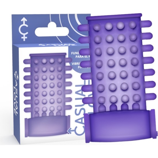 Casual Love RING VIBRATING SLEEVE PURPLE