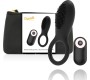 Coquette Toys COQUETTE CHIC DESIRE - COCK RING REMOTE CONTROL RECHARGEABLE BLACK/ GOLD