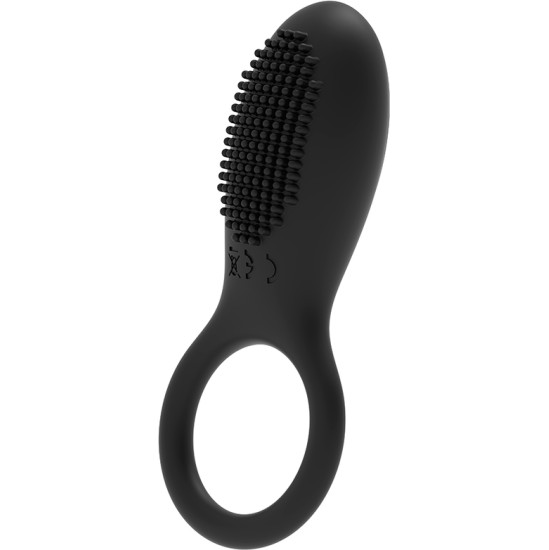 Coquette Toys COQUETTE CHIC DESIRE - COCK RING REMOTE CONTROL RECHARGEABLE BLACK/ GOLD