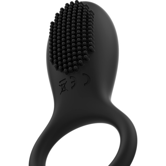 Coquette Toys COQUETTE CHIC DESIRE - COCK RING REMOTE CONTROL RECHARGEABLE BLACK/ GOLD