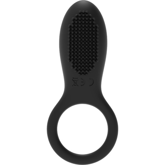 Coquette Toys COQUETTE CHIC DESIRE - COCK RING REMOTE CONTROL RECHARGEABLE BLACK/ GOLD