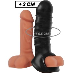 Virilxl PENIS EXTENSION AND SHEATH V15 BLACK