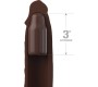 Fantasy X-Tensions FANTASY X- TENSIONS - PIPEDREAMS EXTENSION W STRAP 17,78 CM BROWN