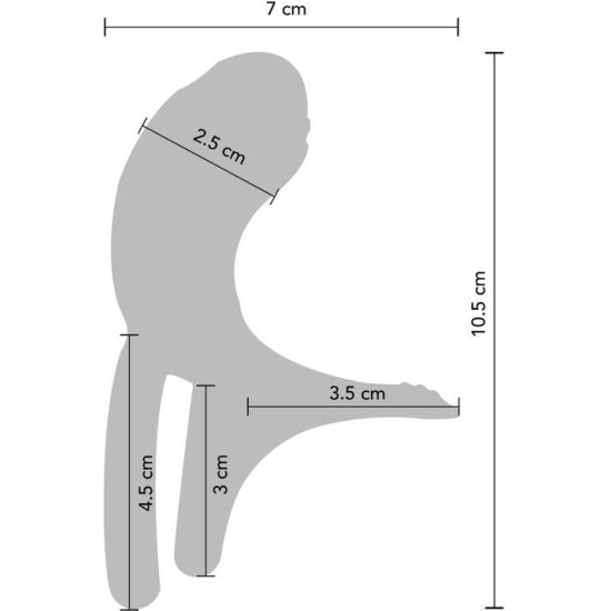 Xocoon COUPLES STIMULATOR RING FUCHSIA