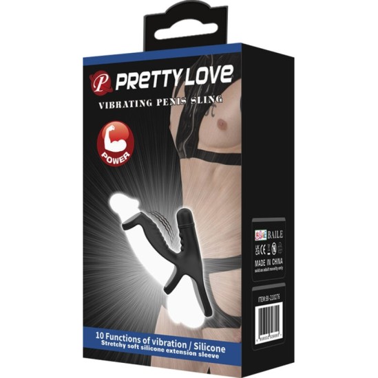 Pretty Love Male PRETTY LOVE - ELASTIC SOFT SILICONE EXTENSION SLEEVE