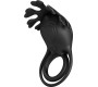 Pretty Love Male PRETTY LOVE - RUBEN VIBRATOR RING 7 VIBRATIONS BLACK SILICONE