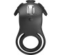 Pretty Love Male PRETTY LOVE - RUBEN VIBRATOR RING 7 VIBRATIONS BLACK SILICONE