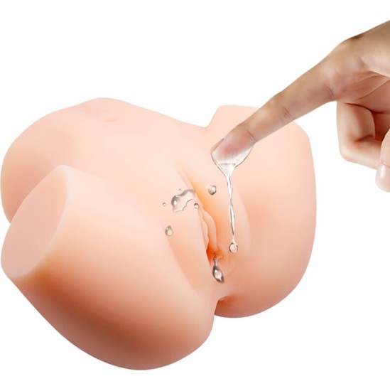 Crazy Bull REALISTIC VAGINA AND ANUS DOUBLE VIBRATION