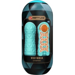 Pretty Love Male PRETTY LOVE - VICTORIA CASPAR MASTURBATOR AQUA GREEN