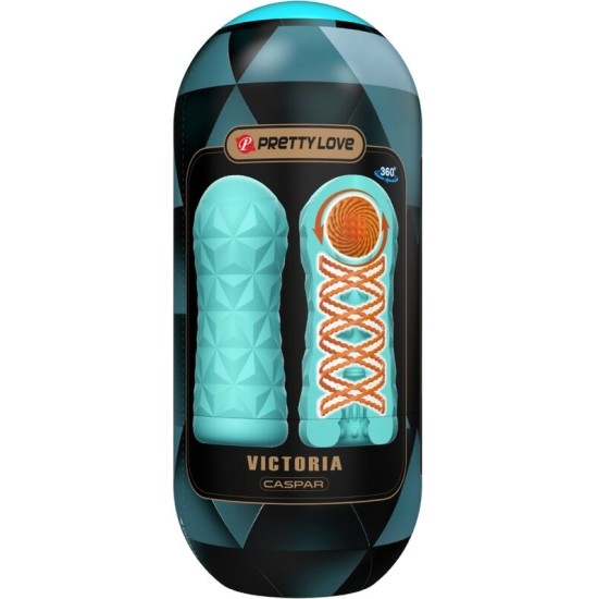 Pretty Love Male PRETTY LOVE - VICTORIA CASPAR MASTURBATOR AQUA GREEN