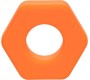 Calexotics ALPHA PROLONG SEXAGON RING ORANGE