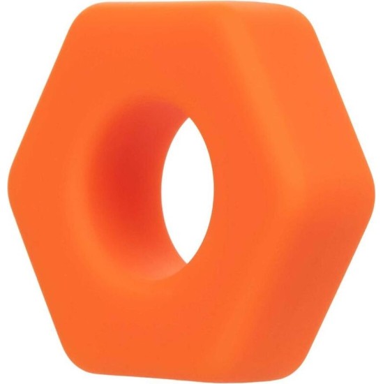 Calexotics ALPHA PROLONG SEXAGON RING ORANGE