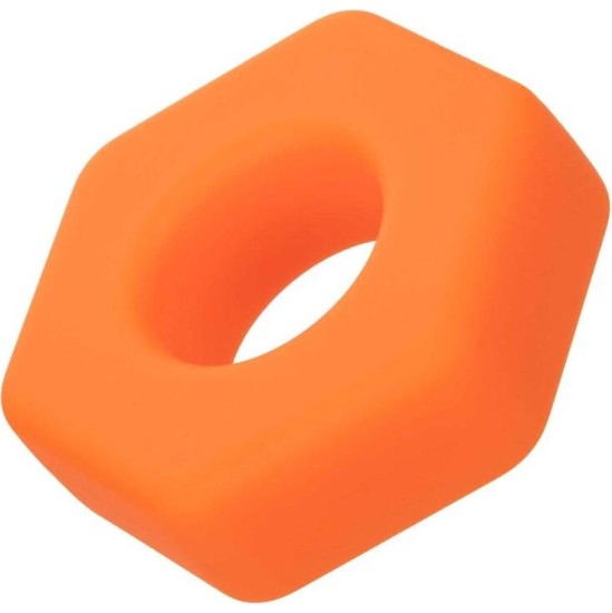 Calexotics ALPHA PROLONG SEXAGON RING ORANGE
