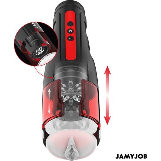 Jamyjob CYCLONE AUTOMATIC VAGINA MASTURBATOR 10 ROTATION AND THRUST MODES