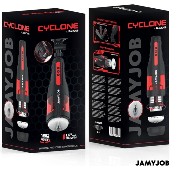Jamyjob CYCLONE AUTOMATIC VAGINA MASTURBATOR 10 ROTATION AND THRUST MODES
