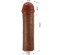 Pretty Love NILE PENIS SLEEVE WITH 2.5 CM EXTENSION MULATTO