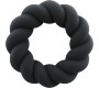 Rocks-Off TWIST BLACK SILICONE MASTURBATOR RING
