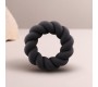 Rocks-Off TWIST BLACK SILICONE MASTURBATOR RING