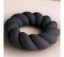 Rocks-Off TWIST BLACK SILICONE MASTURBATOR RING