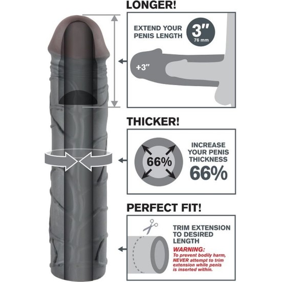 Fantasy X-Tensions FANTASY X- TENSIONS - MEGA 3 EXTENSION BLACK