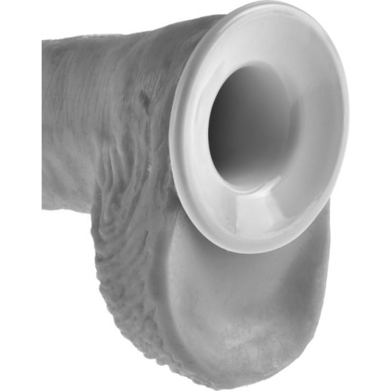 King Cock 30.5 CM HOLLOW STRAP-ON SUSPENDER SYSTEM - FLESH