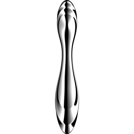 Satisfyer Dildo SATISFYER - PURE GRAVITY 2 STAINLESS STEEL DOUBLE-ENDED DILDO