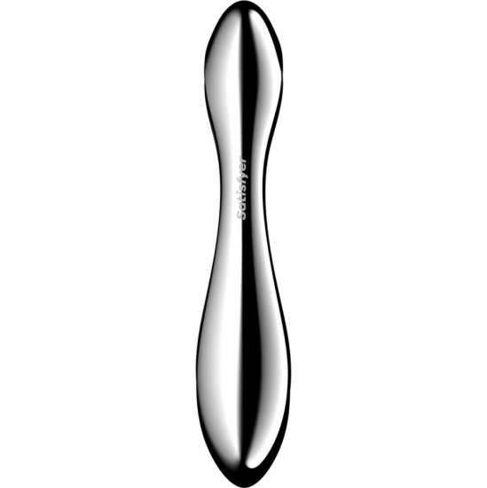 Satisfyer Dildo SATISFYER - PURE GRAVITY 2 STAINLESS STEEL DOUBLE-ENDED DILDO