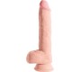 King Cock REALISTIC PENIS WITH BALLS 19.4 CM LIGHT