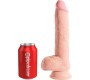 King Cock REALISTIC PENIS WITH BALLS 19.4 CM LIGHT