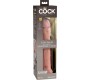 King Cock ELITE REALISTIC SILICONE DILDO 25.4 CM
