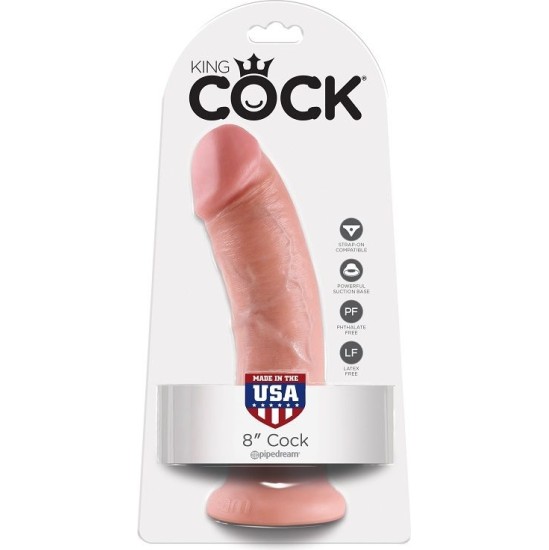 King Cock 8 DILDO FLESH 20.3 CM